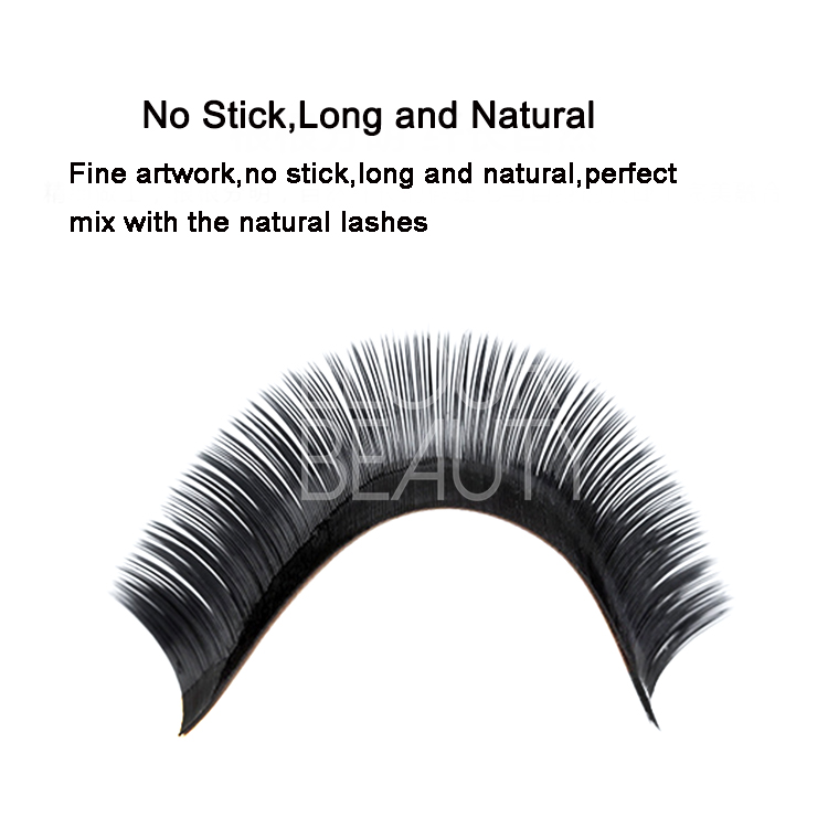 Private label Korean eyelash extensions grow eyelashes longer EJ99